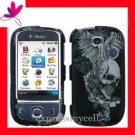 Hard Case Cover T-MOBILE HUAWEI U7519 TAP VINTAGE SKULL