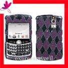 Case Cover Blackberry Curve 8300 8310 8320 8330 ~ SPARKLE ARGYLE