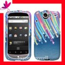 Hard Case Cover HTC GOOGLE NEXUS ONE 1  - CARBON STAR