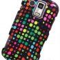 New Hard Case Cover Skin Samsung Rogue U960 Color Dots