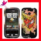Hard Case Cover Skin HTC Droid Eris 6200 LOVE TATTOO