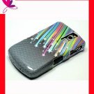 Case Cover Blackberry Curve 8300 8310 8320 8330 ~CARBON STAR