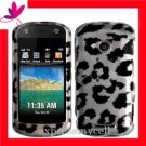Hard Case Cover MOTOROLA CRUSH W835 - 2D SILVER LEOPARD