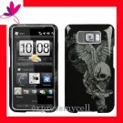 NEW Hard Case Cover for HTC HD2  ~  VINTAGE WING SKULL