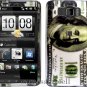 NEW  PREMIUM Rubberized Coating Hard Case Cover for HTC HD2  ~  $100 Bill