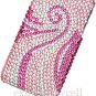 new Premium BLING BLING CASE COVER for APPLE iphone 4 4th Generation ~ DIAMOND PINK SWIVEL