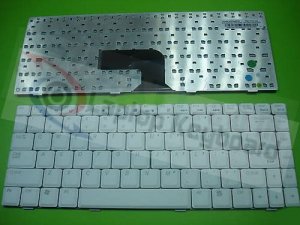 White ASUS W5Ae Laptop Keyboard