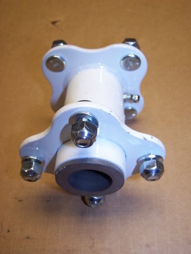 New Pr. 4-on-2-13/16" Dual-Flange Idler-Wheel Hubs, Fit 3/4" or 1" Spindles; fit PermaGreen&Acirc;&reg;