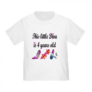 This Little Diva is 4 Years Old