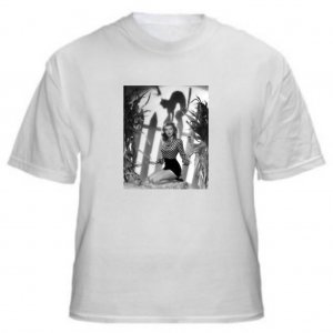 Vintage Halloween - B & W Pin-Up