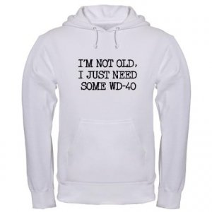 I'm not old I just need some WD-40