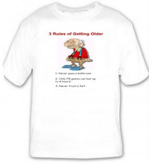 3 Rules To Getting Old