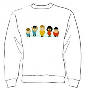 Star Trek Crew - Cartooned