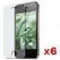 6X Reusable Anti-Glare Screen Protector for Apple iPhone 4