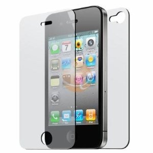 3 Front & 3 Back Reusable Screen Protector for Apple iPhone 4 FREE SHIPPING!