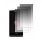 Transparent Clear Screen Protector for Motorola Droid X MB810 with Lint Cleaning Cloth, 3 Packs