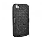 Apple iPhone 4 Shell Holster Combo w/ Kickstand (AIP4HOC) (Bulk Packaging)