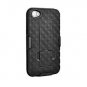 Apple iPhone 4 Shell Holster Combo w/ Kickstand (AIP4HOC) (Bulk Packaging)
