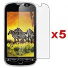 5x HTC T-Mobile myTouch 4G HD Premium Clear LCD Screen Protector Cover