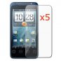 5x HTC EVO SHIFT 4G Premium Clear LCD Screen Protector Cover FREE SHIPPING!