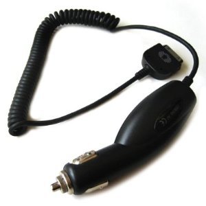 Apple iPhone 3G/ iPhone 3GS Black Car Charger/ iPod/ iPhone 4G Vehicle Charger FREE SHIPPING!