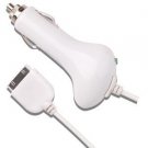 Oriongadgets Car Charger for Apple iPhone 3 3g 3gs 4 4g (White) FREE SHIPPING!