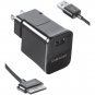 Samsung ETA-P10JBEGSTA (ETAP10JBE) Galaxy Tab Detachable Travel Charger with USB to 30 Pin Cable