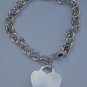 New Sterling Silver Heart Bracelet