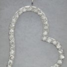 New Top Grade Crystal Heart Chained Pendant