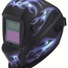 Welding Helmet Auto Darkening Blue Flames