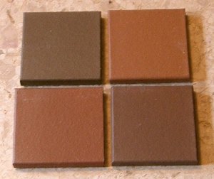 Beautiful Recycled Tile Coasters
