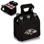 Baltimore Ravens Digital Print Six Pack Cooler Tote Black
