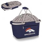 Denver Broncos Digital Print Metro Picnic Basket Navy