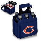 Chicago Bears Digital Print Six Pack Cooler Tote Navy