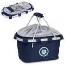 Seattle Mariners Digital Print Metro Picnic Basket Navy