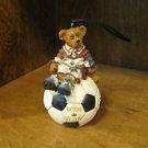 Boyds Bears  All Star~ Soccer Ornament  #25704