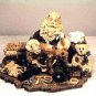 Santa & Friends "Santa's Hobby"  By Boyds  Bears