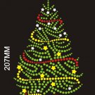Christmas tree rhinestone design