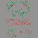 Christmas iron on motif