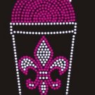 Drink design rhinestone motif
