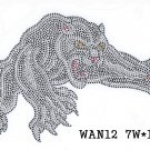 Tiger design hot fix motif