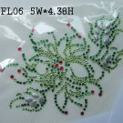 Flower rhinestone transfer