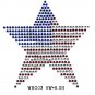 Star rhinestone transfer motif