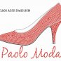 Lady's shoe designs transfer