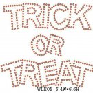 Trick or Treat stone motif