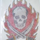 Skull hot fix motif