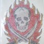 Skull hot fix motif