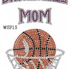 Basketball rhinestone design
