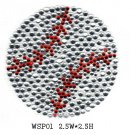 Sport design stone motif