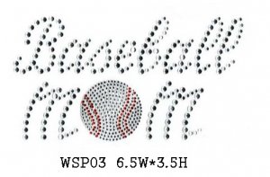 Sport design stone motif